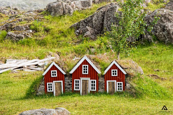 Adventurers.com image of elf houses in Iceland